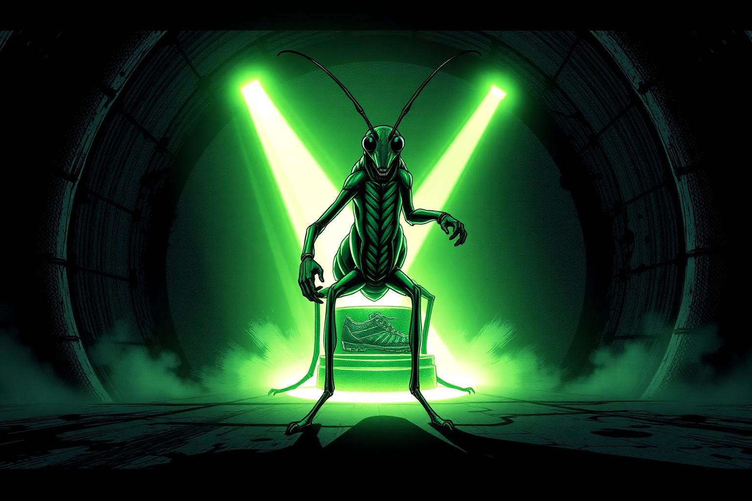 The Recognition — the mantis steps into the light